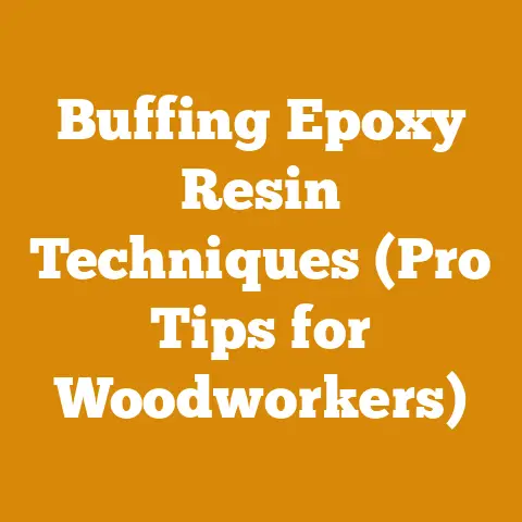 Buffing Epoxy Resin Techniques (Pro Tips for Woodworkers)
