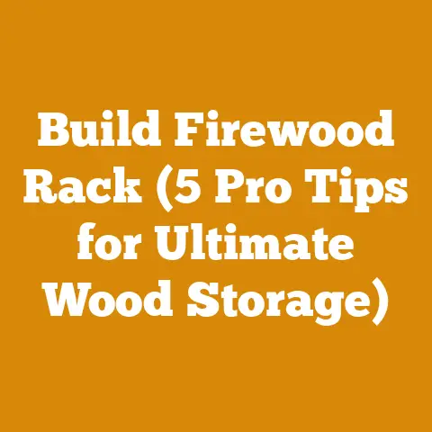 Build Firewood Rack (5 Pro Tips for Ultimate Wood Storage)