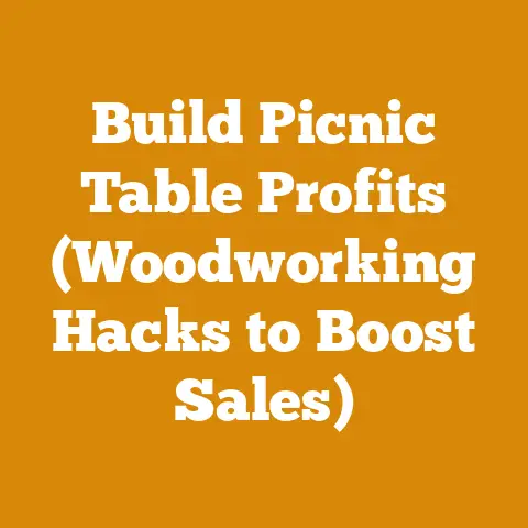 Build Picnic Table Profits (Woodworking Hacks to Boost Sales)