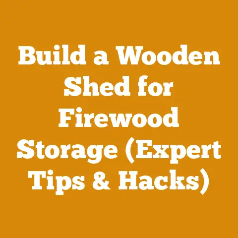 Build a Wooden Shed for Firewood Storage (Expert Tips & Hacks)