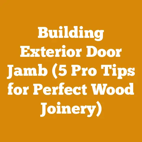 Building Exterior Door Jamb (5 Pro Tips for Perfect Wood Joinery)