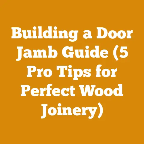 Building a Door Jamb Guide (5 Pro Tips for Perfect Wood Joinery)