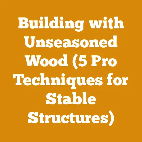 Building with Unseasoned Wood (5 Pro Techniques for Stable Structures)