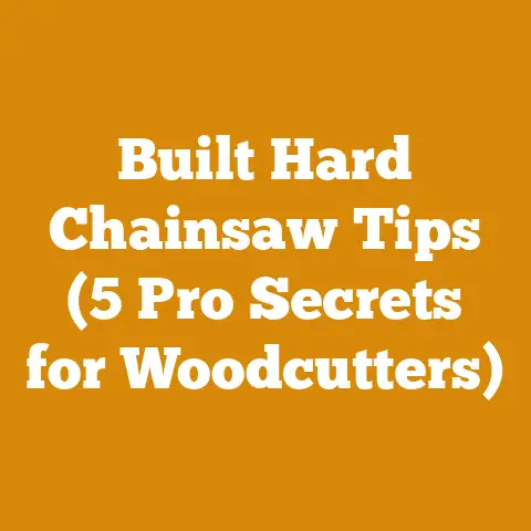 Built Hard Chainsaw Tips (5 Pro Secrets for Woodcutters)