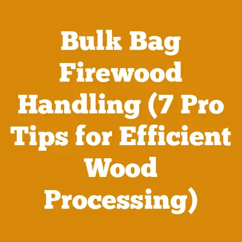 Bulk Bag Firewood Handling (7 Pro Tips for Efficient Wood Processing)