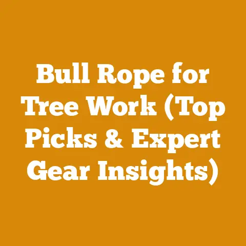 Bull Rope for Tree Work (Top Picks & Expert Gear Insights)