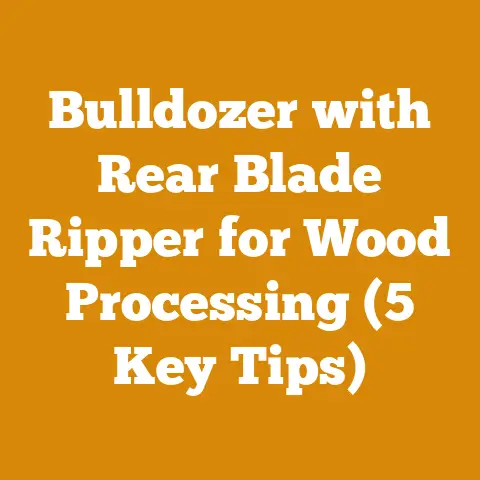 Bulldozer with Rear Blade Ripper for Wood Processing (5 Key Tips)