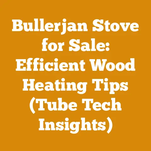 Bullerjan Stove for Sale: Efficient Wood Heating Tips (Tube Tech Insights)