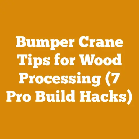 Bumper Crane Tips for Wood Processing (7 Pro Build Hacks)