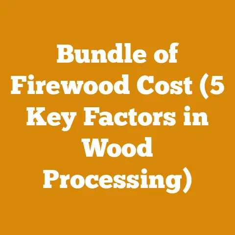 Bundle of Firewood Cost (5 Key Factors in Wood Processing)
