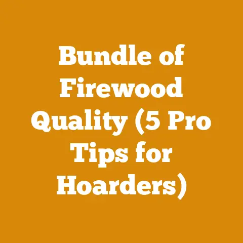 Bundle of Firewood Quality (5 Pro Tips for Hoarders)