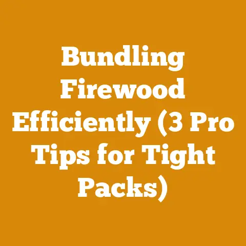 Bundling Firewood Efficiently (3 Pro Tips for Tight Packs)
