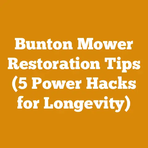 Bunton Mower Restoration Tips (5 Power Hacks for Longevity)