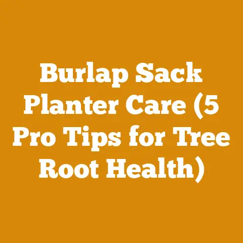 Burlap Sack Planter Care (5 Pro Tips for Tree Root Health)