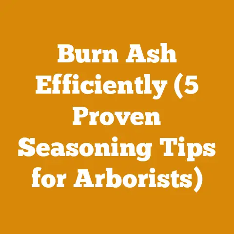 Burn Ash Efficiently (5 Proven Seasoning Tips for Arborists)