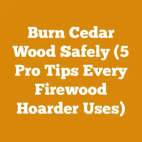 Burn Cedar Wood Safely (5 Pro Tips Every Firewood Hoarder Uses)