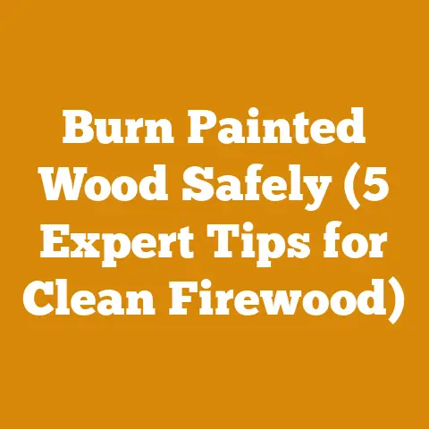 Burn Painted Wood Safely (5 Expert Tips for Clean Firewood)