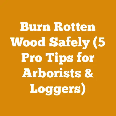 Burn Rotten Wood Safely (5 Pro Tips for Arborists & Loggers)