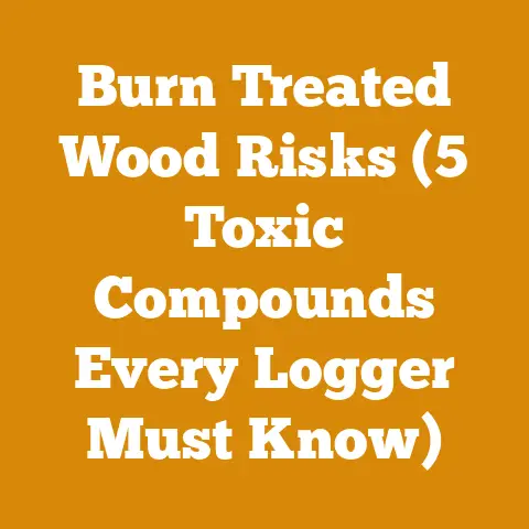 Burn Treated Wood Risks (5 Toxic Compounds Every Logger Must Know)