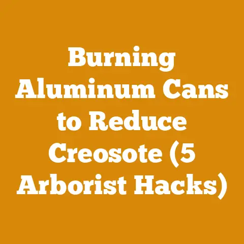 Burning Aluminum Cans to Reduce Creosote (5 Arborist Hacks)