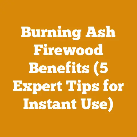 Burning Ash Firewood Benefits (5 Expert Tips for Instant Use)