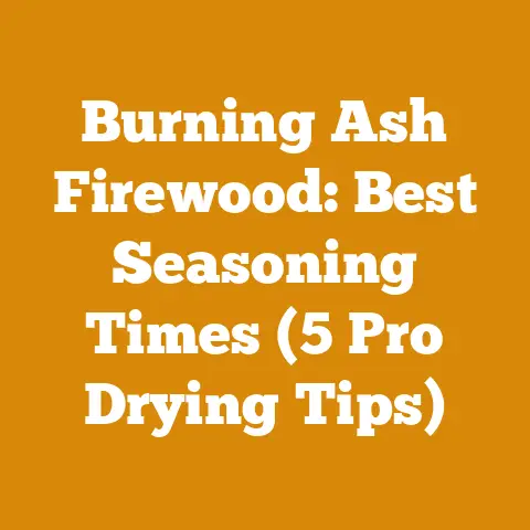 Burning Ash Firewood: Best Seasoning Times (5 Pro Drying Tips)