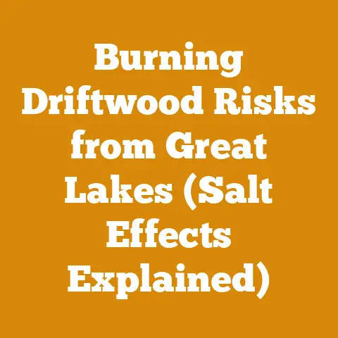 Burning Driftwood Risks from Great Lakes (Salt Effects Explained)