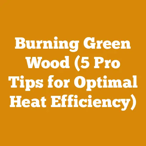 Burning Green Wood (5 Pro Tips for Optimal Heat Efficiency)