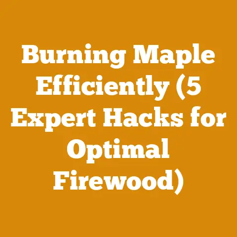 Burning Maple Efficiently (5 Expert Hacks for Optimal Firewood)