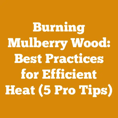 Burning Mulberry Wood: Best Practices for Efficient Heat (5 Pro Tips)