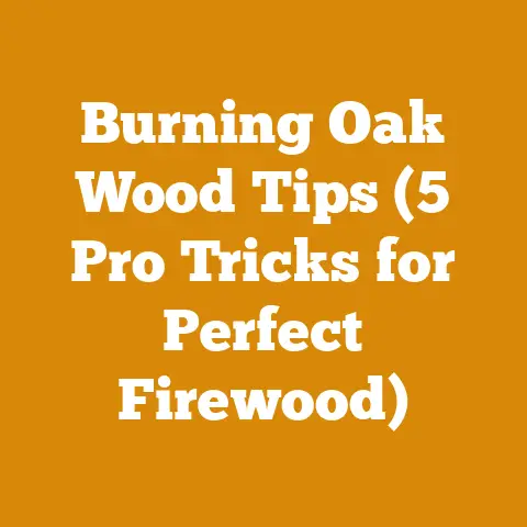 Burning Oak Wood Tips (5 Pro Tricks for Perfect Firewood)