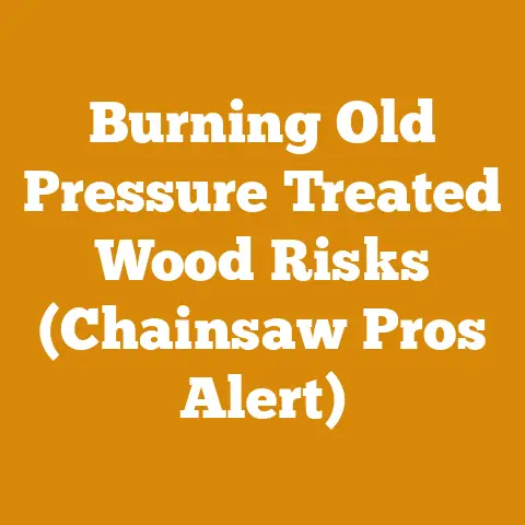 Burning Old Pressure Treated Wood Risks (Chainsaw Pros Alert)
