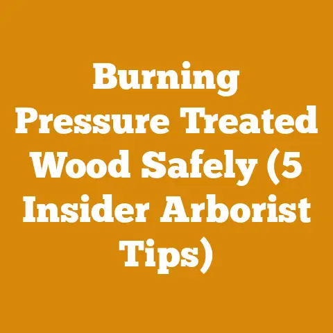 Burning Pressure Treated Wood Safely (5 Insider Arborist Tips)