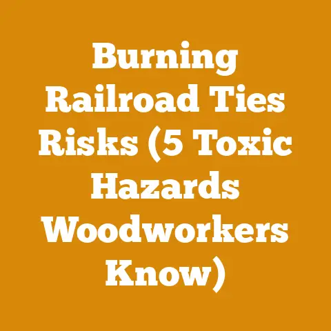 Burning Railroad Ties Risks (5 Toxic Hazards Woodworkers Know)