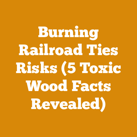 Burning Railroad Ties Risks (5 Toxic Wood Facts Revealed)