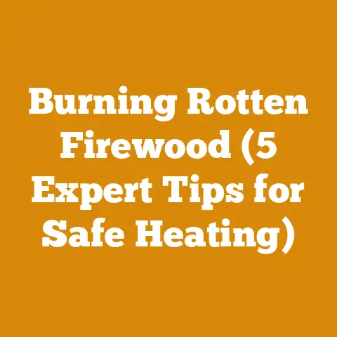 Burning Rotten Firewood (5 Expert Tips for Safe Heating)