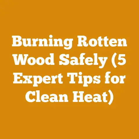 Burning Rotten Wood Safely (5 Expert Tips for Clean Heat)