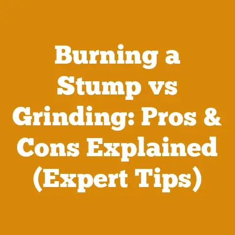 Burning a Stump vs Grinding: Pros & Cons Explained (Expert Tips)