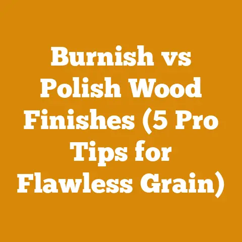 Burnish vs Polish Wood Finishes (5 Pro Tips for Flawless Grain)