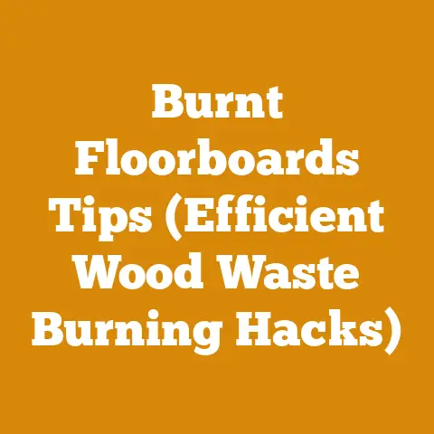 Burnt Floorboards Tips (Efficient Wood Waste Burning Hacks)