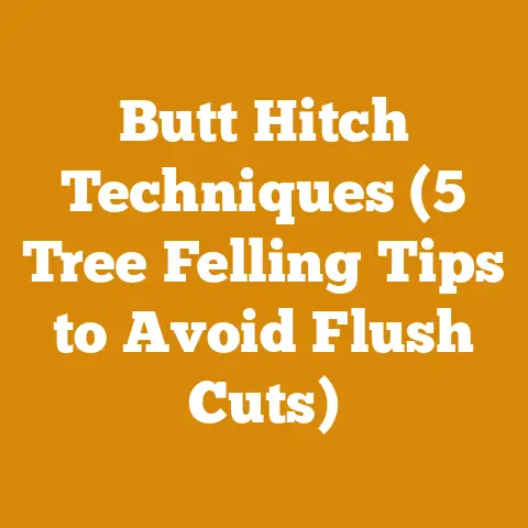 Butt Hitch Techniques (5 Tree Felling Tips to Avoid Flush Cuts)