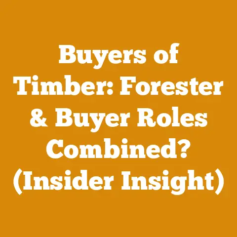 Buyers of Timber: Forester & Buyer Roles Combined? (Insider Insight)