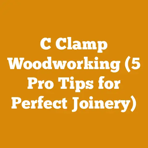 C Clamp Woodworking (5 Pro Tips for Perfect Joinery)