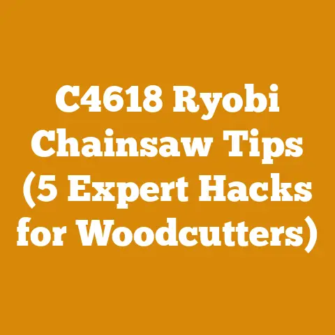C4618 Ryobi Chainsaw Tips (5 Expert Hacks for Woodcutters)
