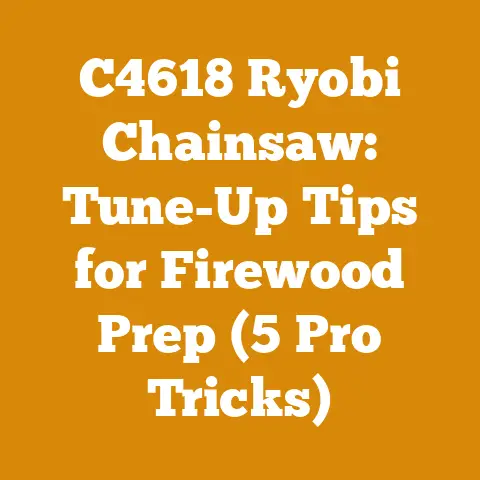 C4618 Ryobi Chainsaw: Tune-Up Tips for Firewood Prep (5 Pro Tricks)