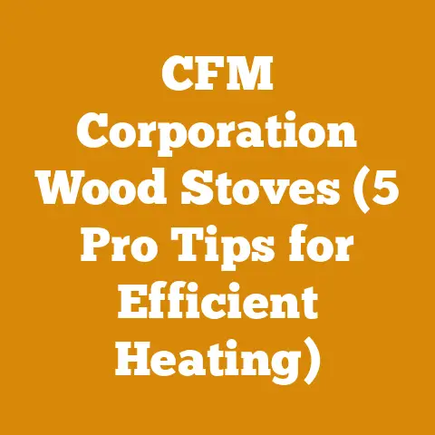 CFM Corporation Wood Stoves (5 Pro Tips for Efficient Heating)
