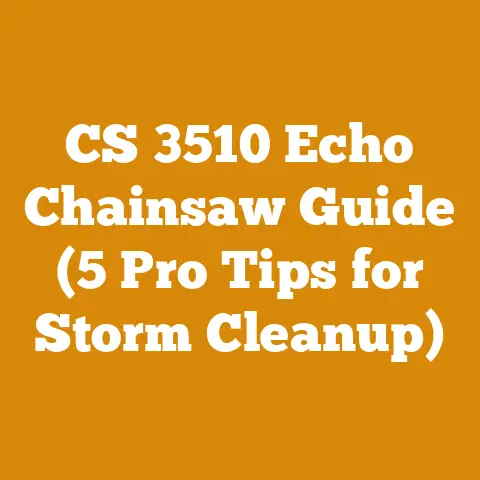CS 3510 Echo Chainsaw Guide (5 Pro Tips for Storm Cleanup)