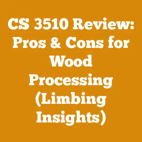 CS 3510 Review: Pros & Cons for Wood Processing (Limbing Insights)