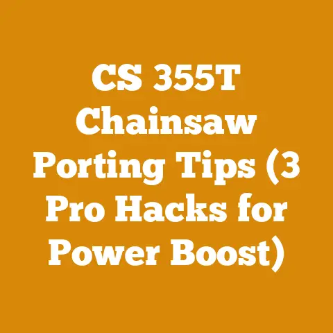 CS 355T Chainsaw Porting Tips (3 Pro Hacks for Power Boost)