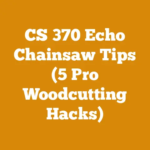 CS 370 Echo Chainsaw Tips (5 Pro Woodcutting Hacks)